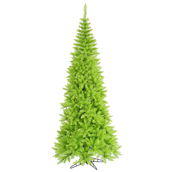 Hashtag Home Flocked Red Fir Artificial Christmas Tree & Reviews Wayfair